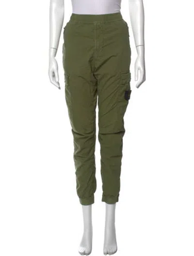 Pre-owned Stone Island Straight Leg Pants In Green