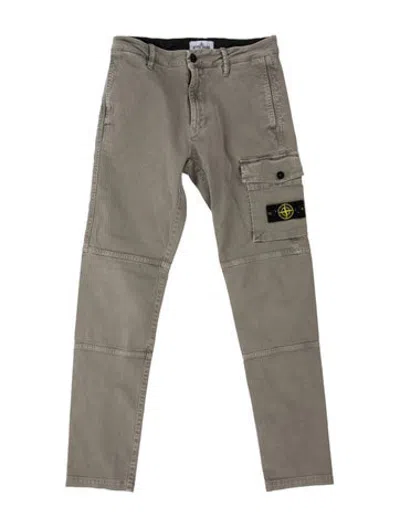 Pre-owned Stone Island Straight Leg Pants In Grey