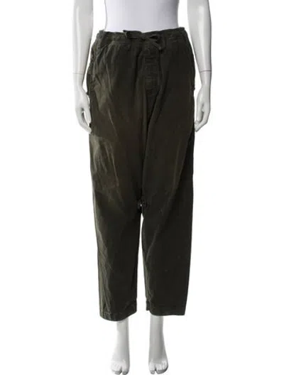 Pre-owned Stone Island Wide Leg Pants In Green