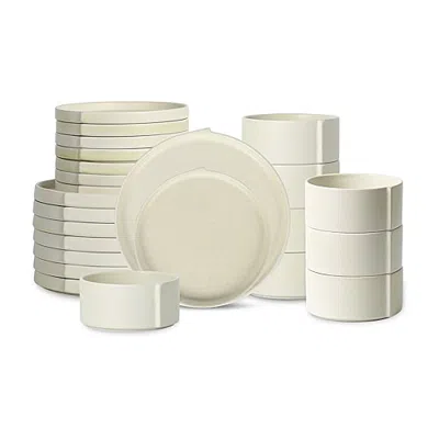 Stone Lain Bao 24-pc. Stoneware Dinnerware Set In Neutral