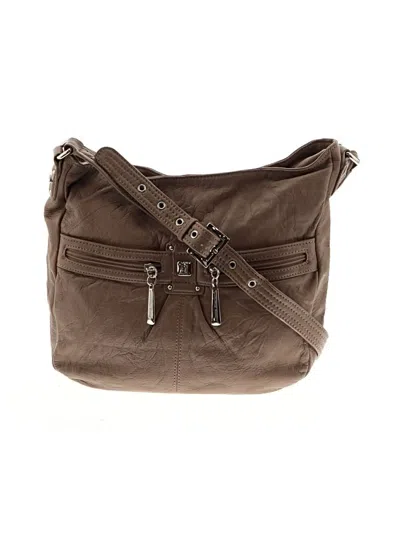 Pre-owned Stone Mountain Crossbody Bag In Brown