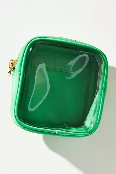 Stoney Clover Lane Clear Front Mini Pouch In Green