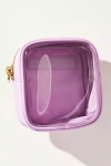 Stoney Clover Lane Clear Front Mini Pouch In Purple