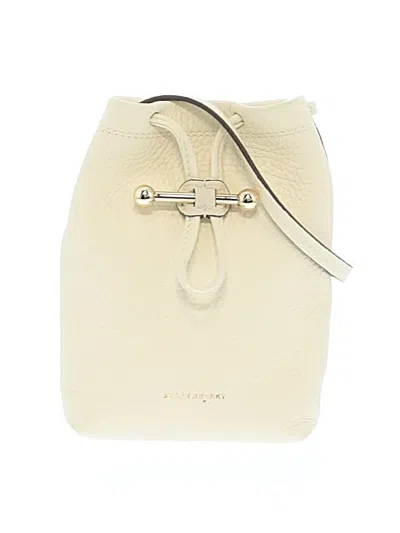 Pre-owned Strathberry Bucket Bag In Ivory
