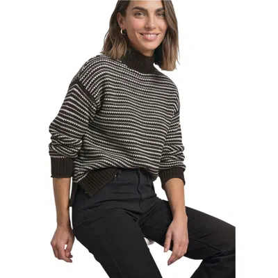 Street One Brown Cotton Sweatshirt In Multi