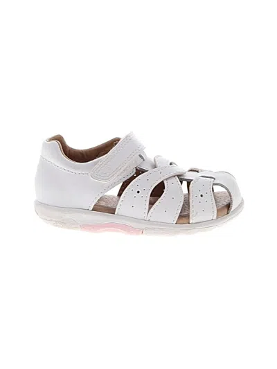 Pre-owned Stride Rite Kids' Sandals In White