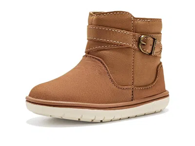 Stride Rite Srt Letty Boots (toddler/little Kid) Girls Shoes Tan: 5 Toddler M, Leather