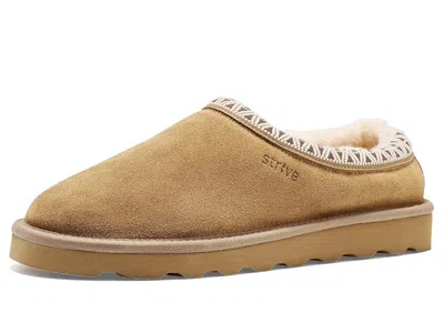 Strive Zurich Suede Women's Slippers Iced Coffee: 11 M In Brown
