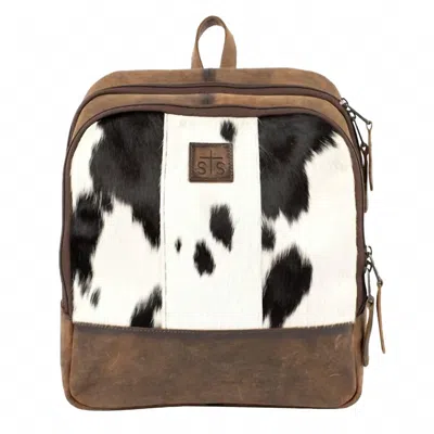 Sts Ranchwear Women's Cowhide Mini Backpack In Multi / Brown