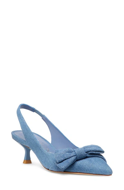 Stuart Weitzman Sofia 50 Slingback Pump In Washed