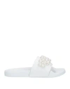 Stuart Weitzman Woman Sandals White Size 7 Soft Leather