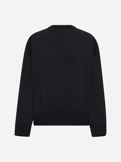 Studio Nicholson Blue Idro Oversized Sweater