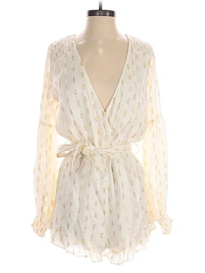 Pre-owned Suboo Romper In Ivory