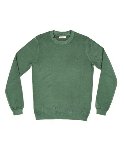 Sun 68 Men's Sweater Sun68 K44147 37 Green Sc