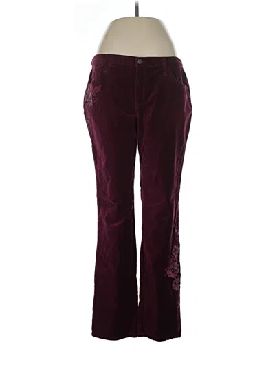 Pre-owned Sundance Jeans In Burgundy
