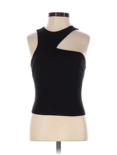 Pre-owned Sunday In Brooklyn Tank Top Black Halter Neckline Tops