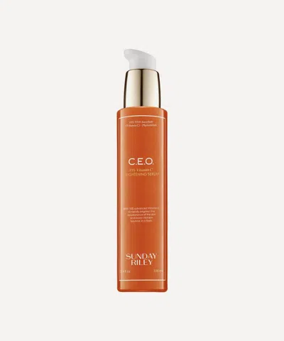 Sunday Riley C.e.o. 15' Vitamin C Brightening Serum 100ml In Brown