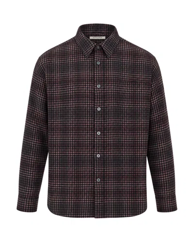 Sunflower Plaid Button-up Shirt In Pink