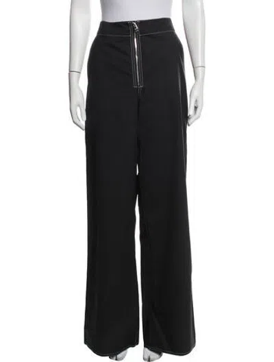 Pre-owned Sunnei Virgin Wool Wide Leg Pants W/ Tags In Blue