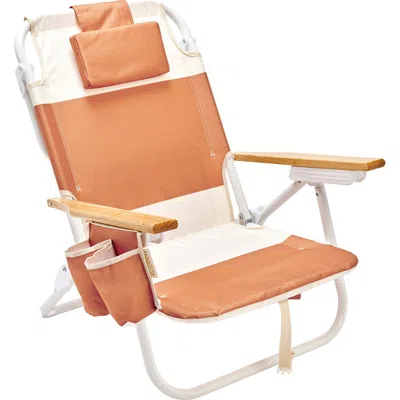 Sunnylife Tierra Clay Block Deluxe Beach Chair In Multi