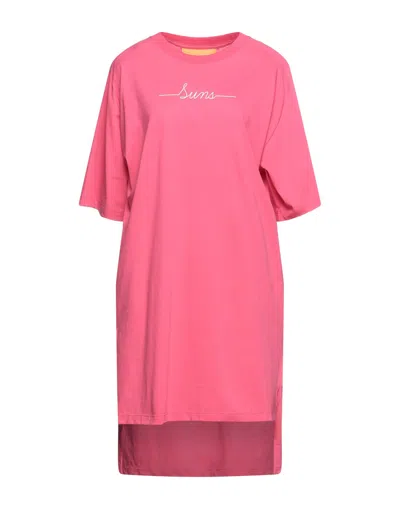 Suns Short Dresses In Fuchsia