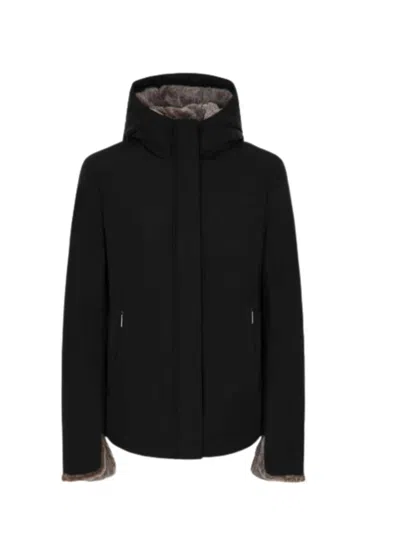 Suns Women's Jacket  Alya Fur Black