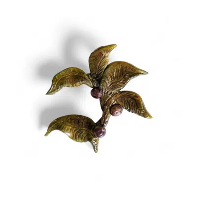 Sunset Magic Studio Women's Green Nocturna - Sparkling Brooch