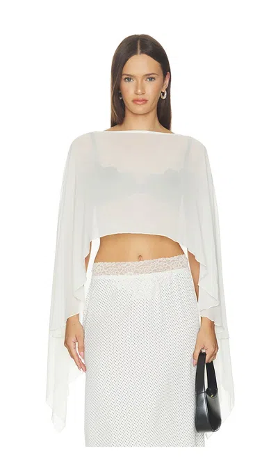 Superdown Amaya Cape Top In Neutral