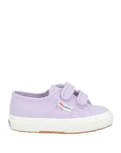 Superga Babies'  Cotjstrap Classic Toddler Sneakers Light Purple Size 10.5c Textile Fibers