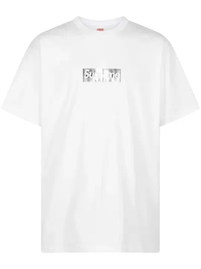 Supreme Chicago Box Logo T-shirt In White
