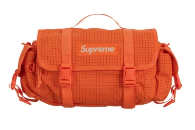 Pre-owned Supreme Mini Duffle Bag (ss24) Orange