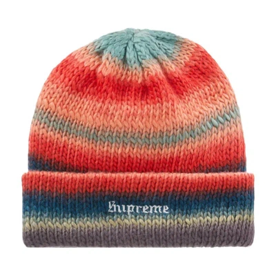 Pre-owned Supreme Ombré Beanie Navy -  Beanie In Blend