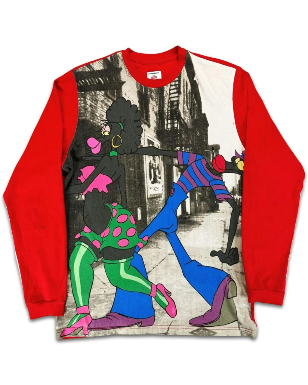 トップス Supreme 2008 Ralph Bakshi Coonskin LS T Supreme x Ralph Bakshi Coonskin LS Tee | Grailed