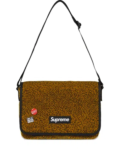 Supreme Textured Shoulder Bag In White