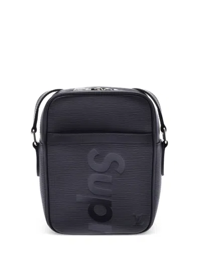 Supreme X Louis Vuitton Pm Danube Crossbody Bag In Black