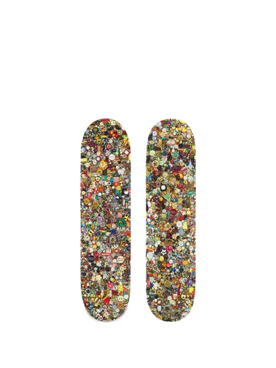 Supreme X Mike Kelley Skateboard In Multi