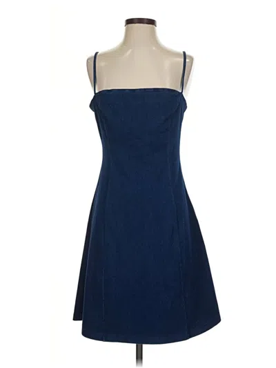 Pre-owned Susana Monaco Cocktail Dress In Blue