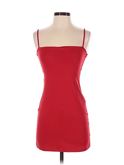 Pre-owned Susana Monaco Cocktail Dress In Red