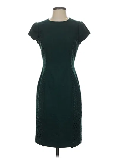 Pre-owned Susana Monaco Cocktail Dress In Teal