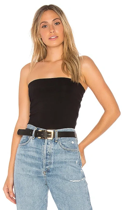Susana Monaco Strapless Tube Top In Black