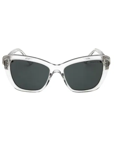 Swarovski 0sk6018 Sunglasses In Gray