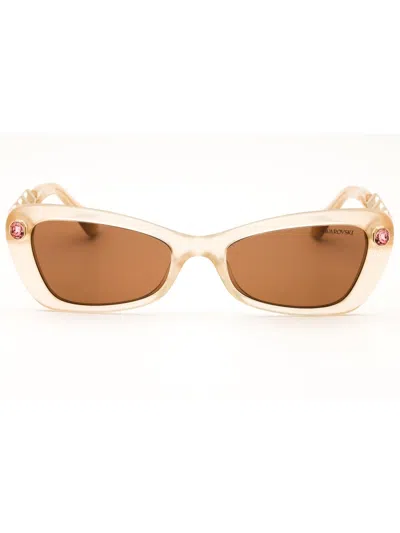 Swarovski 0sk6033 Sunglasses In Purple
