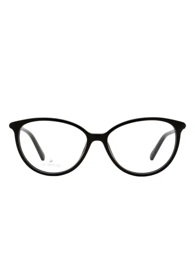 Swarovski Eyewear Sk5385 Glasses In Black