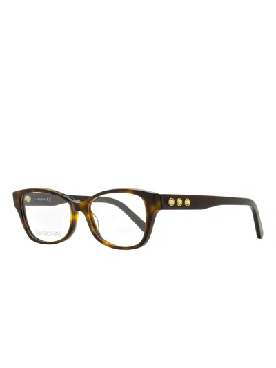 Swarovski Eyewear Sk5430 Glasses In Brown