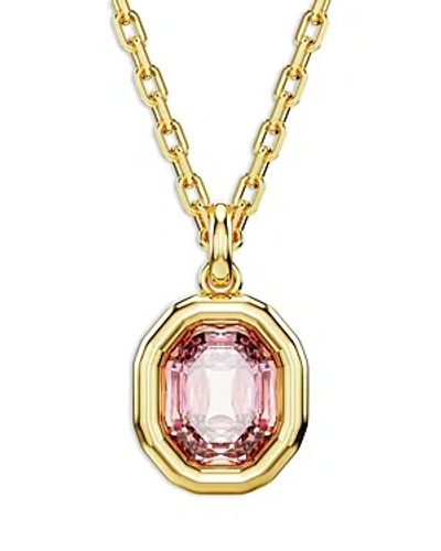 Swarovski Imber Crystal Pendant Necklace In Pink