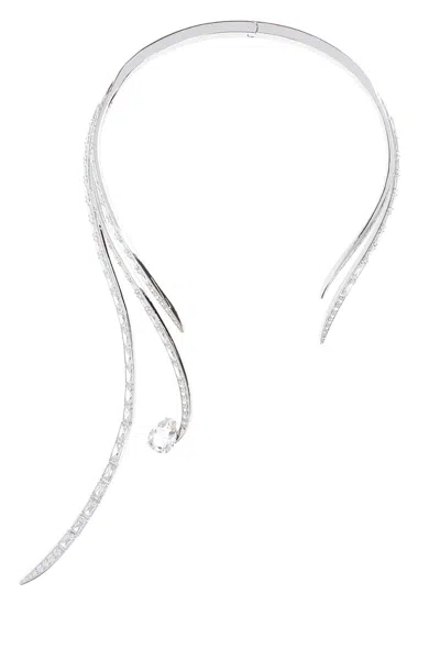 Swarovski Metal Vienna Necklace In Silver