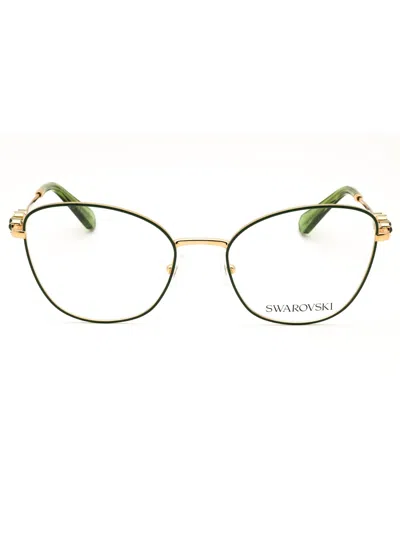Swarovski Sk1034 Eyeglasses In Black