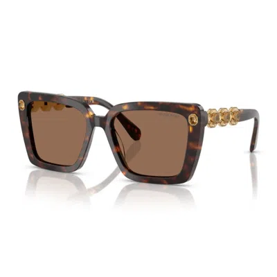 Swarovski Sk6032 100273 Havana/dark Brown