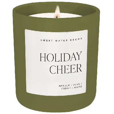 Sweet Water Decor Holiday Candle, 15 oz In Green