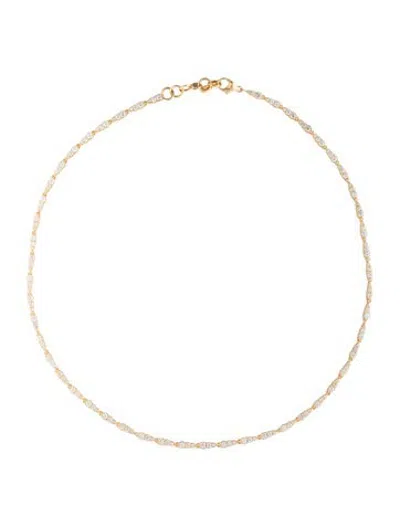 Pre-owned Syna 18k 5.20ctw Diamond Chain Necklace, 18" In Multicolor